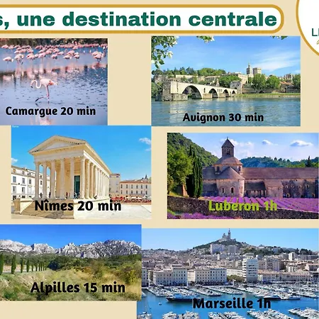 Apartment Moulin Rose, Parking - Jardin Arles